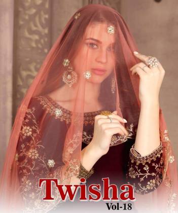 Vol 18 By Twisha Designer Patiyala Style Punjabi Suit Collection